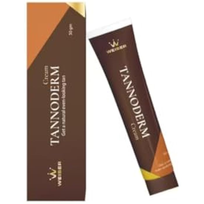 WEISER Tannoderm Cream, Natural Even-looking Tan, 50 gm - Image 1